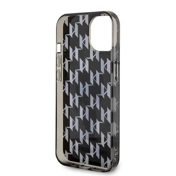 Кейс Karl Lagerfeld Monogram Ikonik за iPhone 15 прозрачен