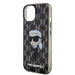 Кейс Karl Lagerfeld Monogram Ikonik за iPhone 15 прозрачен