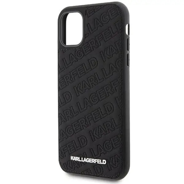 Кейс Karl Lagerfeld Quilted K Pattern за iPhone 11