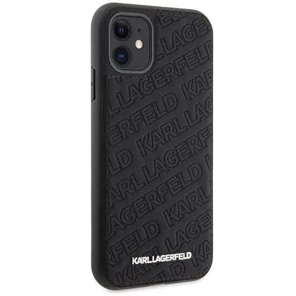 Кейс Karl Lagerfeld Quilted K Pattern за iPhone 11