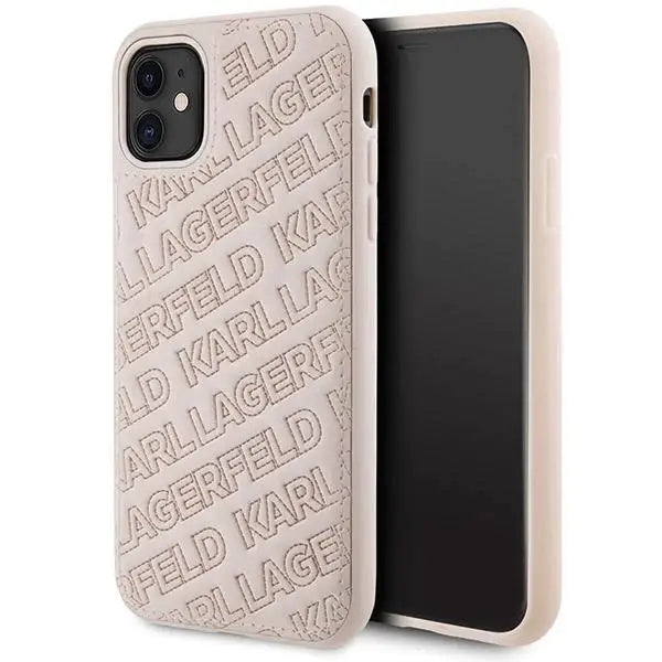 Кейс Karl Lagerfeld Quilted K Pattern за iPhone 11