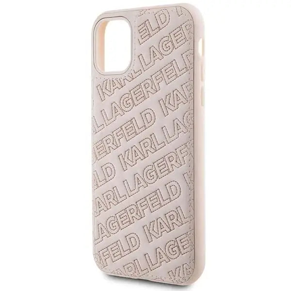 Кейс Karl Lagerfeld Quilted K Pattern за iPhone 11