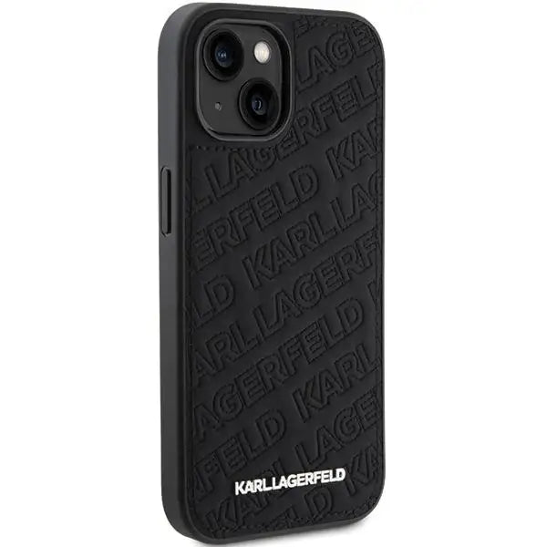 Кейс Karl Lagerfeld Quilted K Pattern за iPhone 15