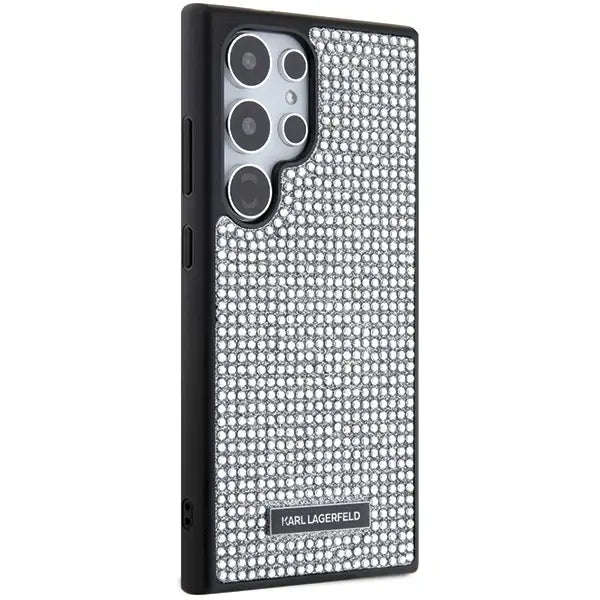 Кейс Karl Lagerfeld Rhinestone Metal Logo за Samsung