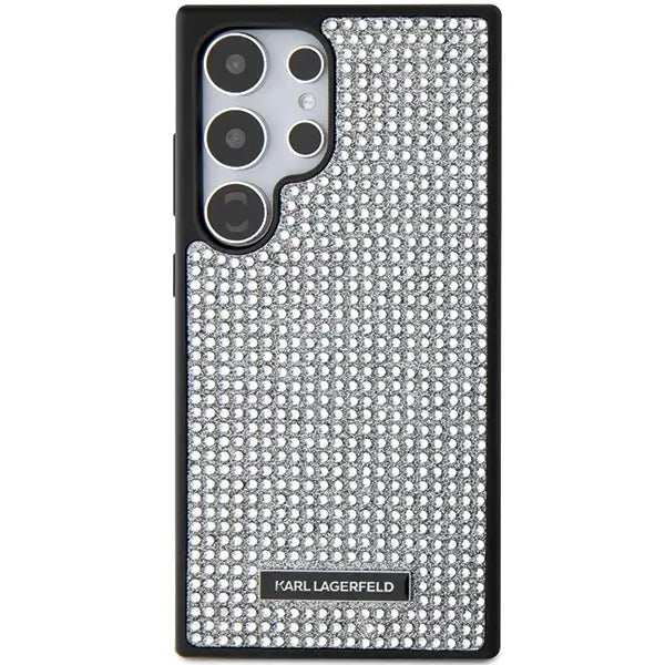 Кейс Karl Lagerfeld Rhinestone Metal Logo за Samsung