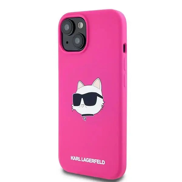 Кейс Karl Lagerfeld Silicone Choupette Head MagSafe