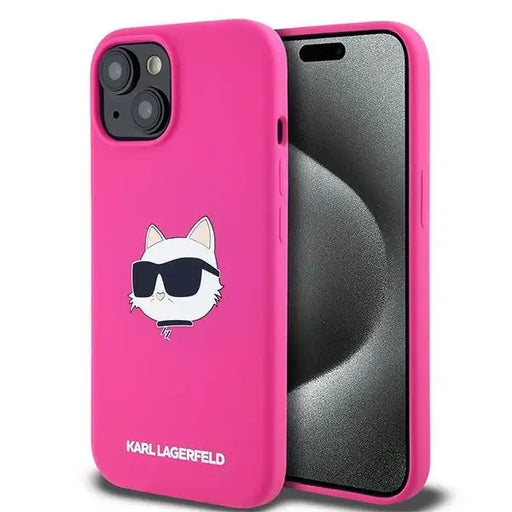 Кейс Karl Lagerfeld Silicone Choupette Head MagSafe