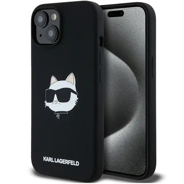 Кейс Karl Lagerfeld Silicone Choupette Head MagSafe