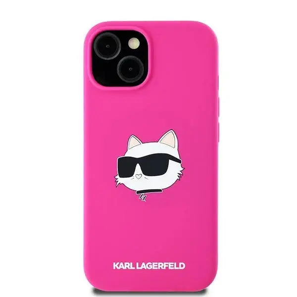 Кейс Karl Lagerfeld Silicone Choupette Head MagSafe