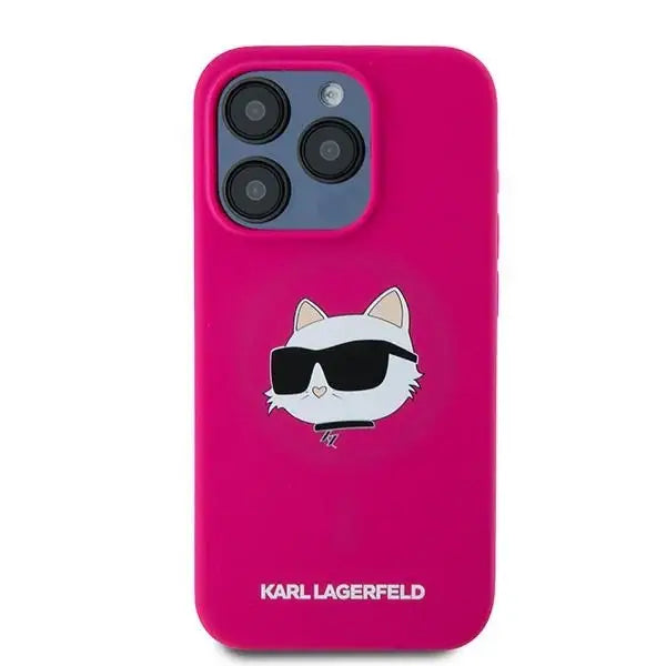 Кейс Karl Lagerfeld Silicone Choupette Head MagSafe