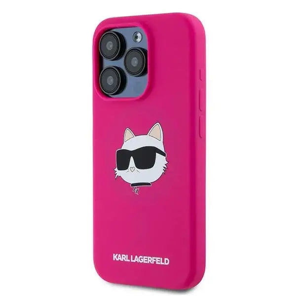 Кейс Karl Lagerfeld Silicone Choupette Head MagSafe