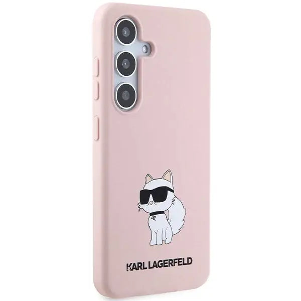 Кейс Karl Lagerfeld Silicone Choupette за Samsung