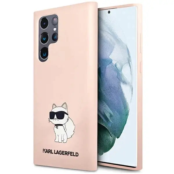 Кейс Karl Lagerfeld Silicone Choupette за Samsung