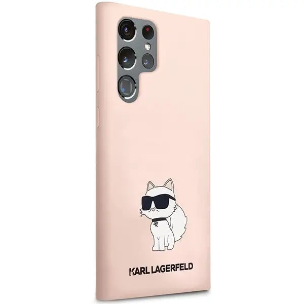 Кейс Karl Lagerfeld Silicone Choupette за Samsung