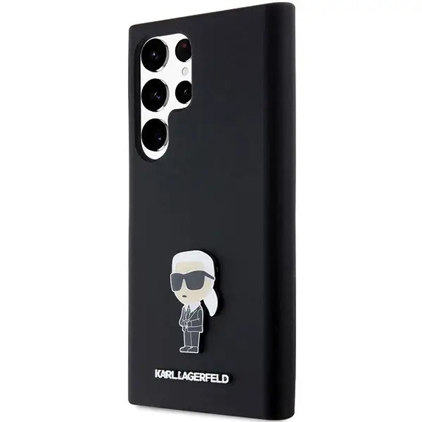 Кейс Karl Lagerfeld Silicone Ikonik Metal Pin