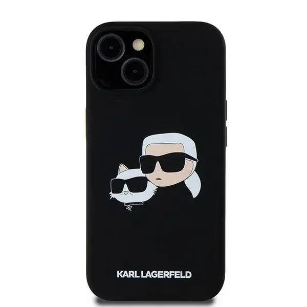 Кейс Karl Lagerfeld Silicone Karl&Choupette MagSafe