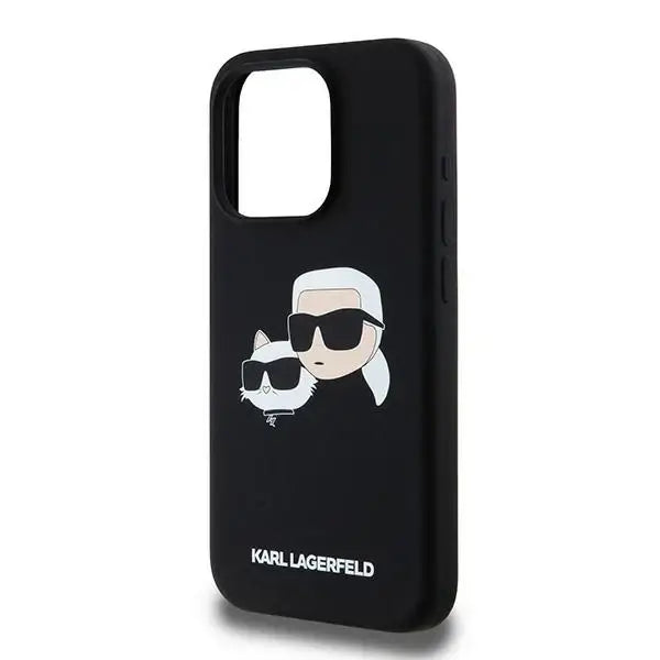 Кейс Karl Lagerfeld Silicone Karl&Choupette MagSafe