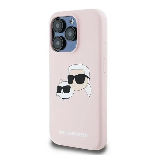 Кейс Karl Lagerfeld Silicone Karl&Choupette MagSafe