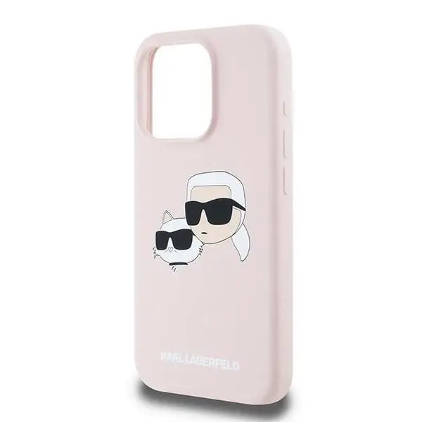 Кейс Karl Lagerfeld Silicone Karl&Choupette MagSafe