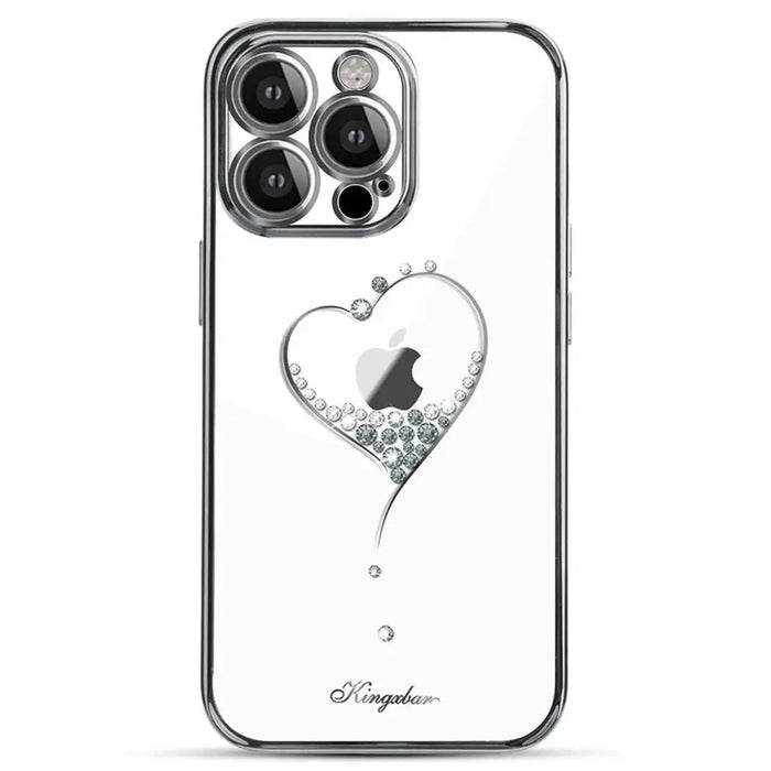 Кейс Kingxbar Wish Series за iPhone 15 Pro Max сребрист