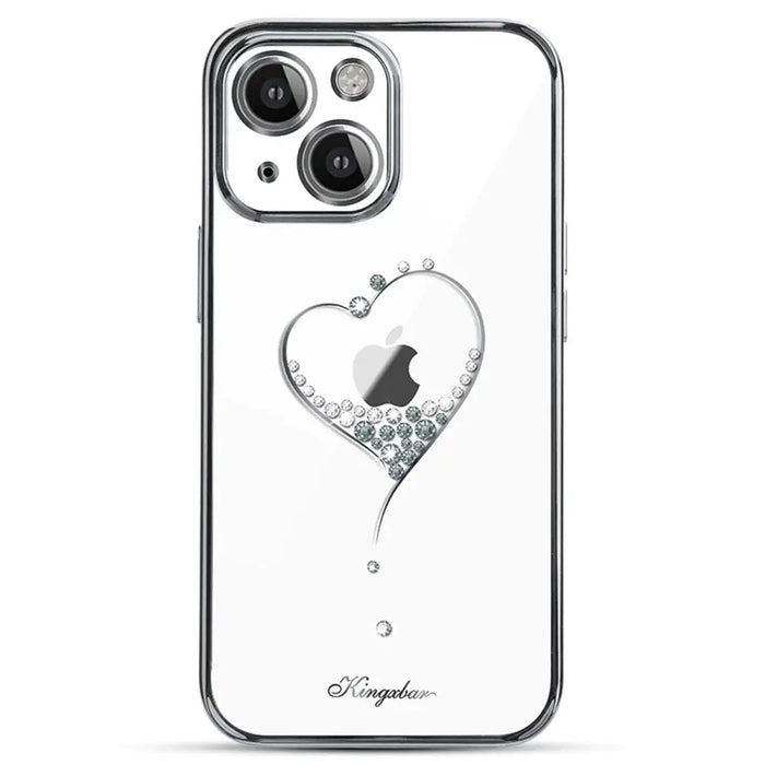 Кейс Kingxbar Wish Series за iPhone 15 сребрист