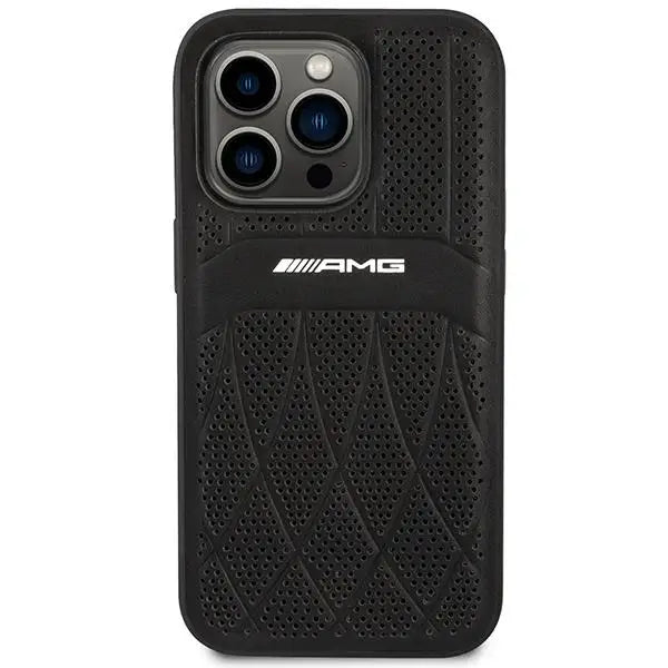 Кейс Mercedes AMG AMHMP14LOSDBK за iPhone 14 Pro