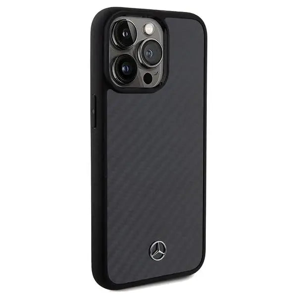 Кейс Mercedes Carbon Fiber Dynamic за iPhone 15 Pro