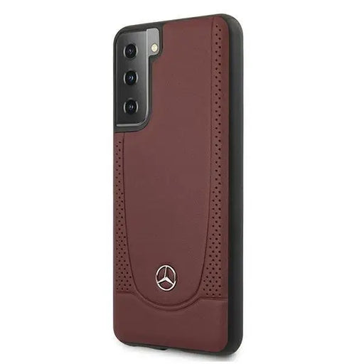 Кейс Mercedes Urban Line за Samsung Galaxy S21 5G Червен