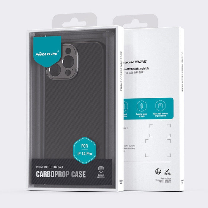 Кейс Nillkin CarboProp Rugged за iPhone 14 Pro черен