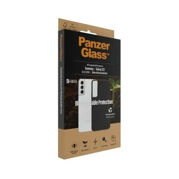 Кейс PanzerGlass Biodegradable за Samsung Galaxy S22 черен