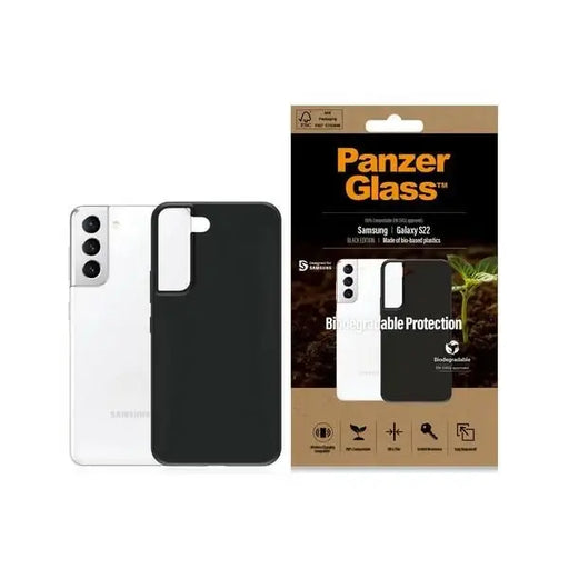 Кейс PanzerGlass Biodegradable за Samsung Galaxy S22 черен