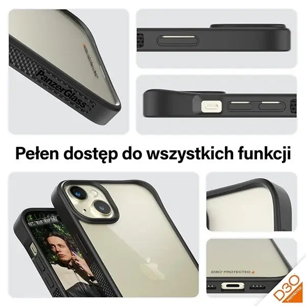 Кейс PanzerGlass ClearCase Military Grade Certification