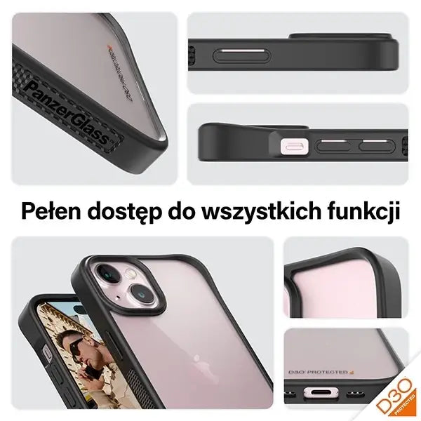 Кейс PanzerGlass ClearCase Military Grade Certified