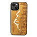 Кейс с дървен гръб Bewood Mountains за iPhone 14 Imbuia