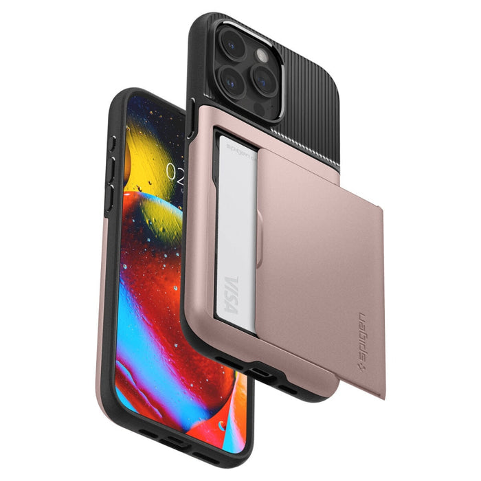 Кейс с отделение за карти Spigen Slim Armor CS за iPhone 15