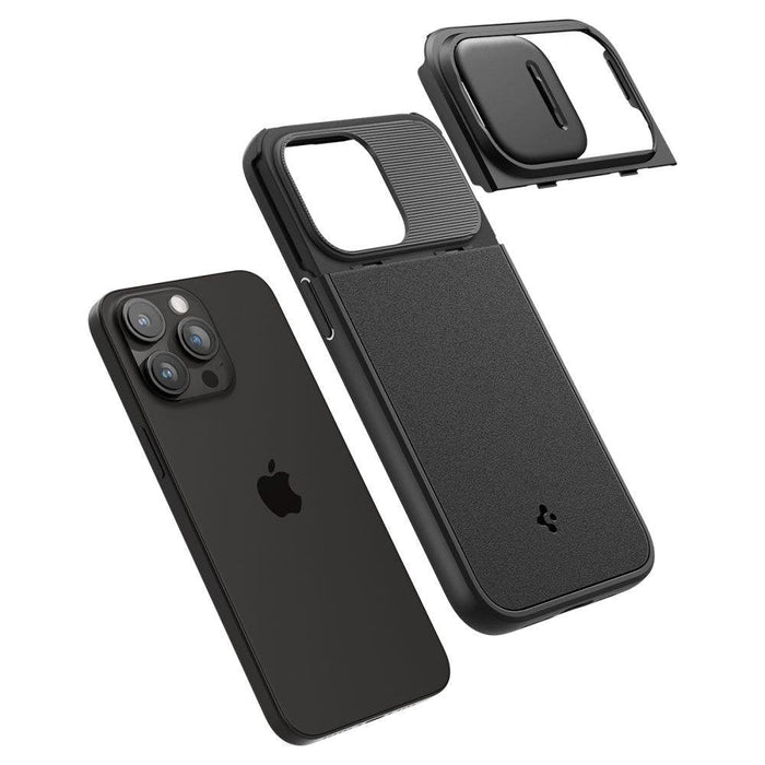 Кейс с протектор за камера Spigen Optik Armor за iPhone 15