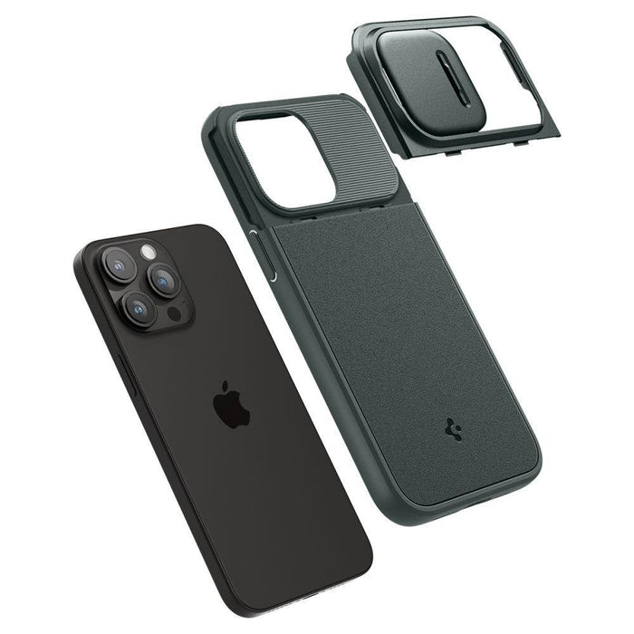 Кейс с протектор за камера Spigen Optik Armor за iPhone 15