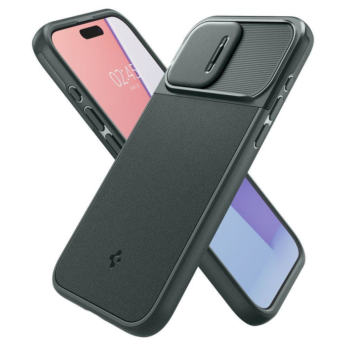 Кейс с протектор за камера Spigen Optik Armor за iPhone 15