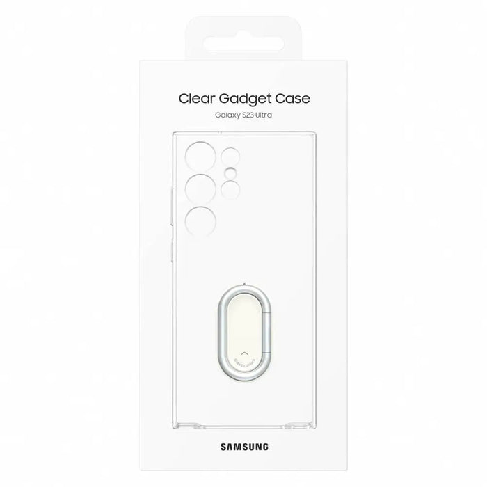 Кейс с ринг холдър Samsung Clear Gadget Case