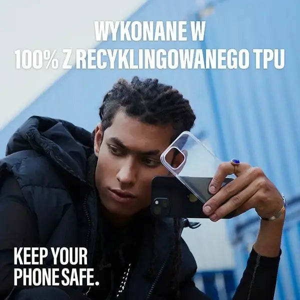 Кейс SAFE by PanzerGlass Recycled TPU за iPhone 15