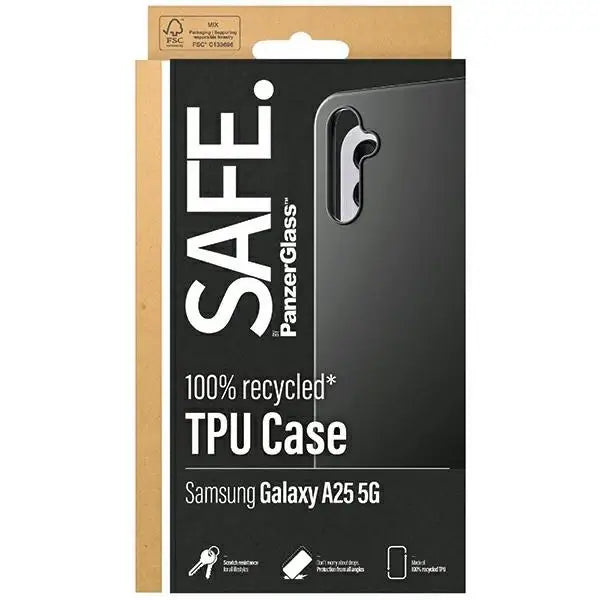 Кейс SAFE by PanzerGlass за Samsung Galaxy A25 5G черен