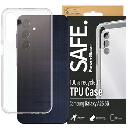 Кейс SAFE by PanzerGlass за Samsung Galaxy A25 5G прозрачен