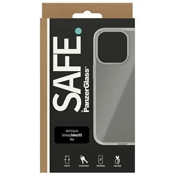 Кейс SAFE by PanzerGlass за Samsung Galaxy S23 прозрачен