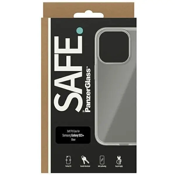 Кейс SAFE by PanzerGlass за Samsung Galaxy S23 + прозрачен