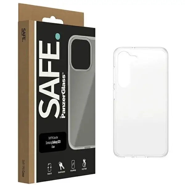 Кейс SAFE by PanzerGlass за Samsung Galaxy S23 прозрачен