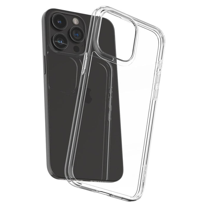 Кейс Spigen AirSkin Hybrid за iPhone 15 Pro Max прозрачен