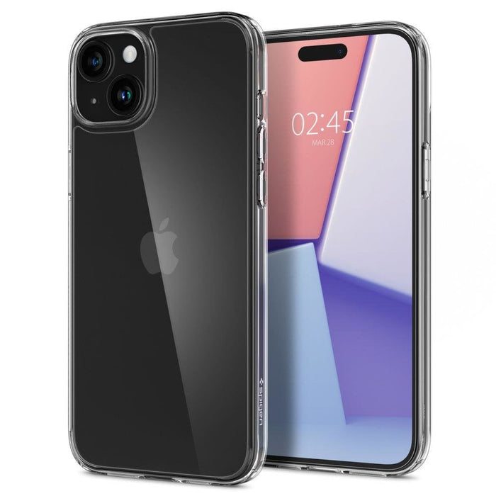 Кейс Spigen Airskin Hybrid за iPhone 15 прозрачен