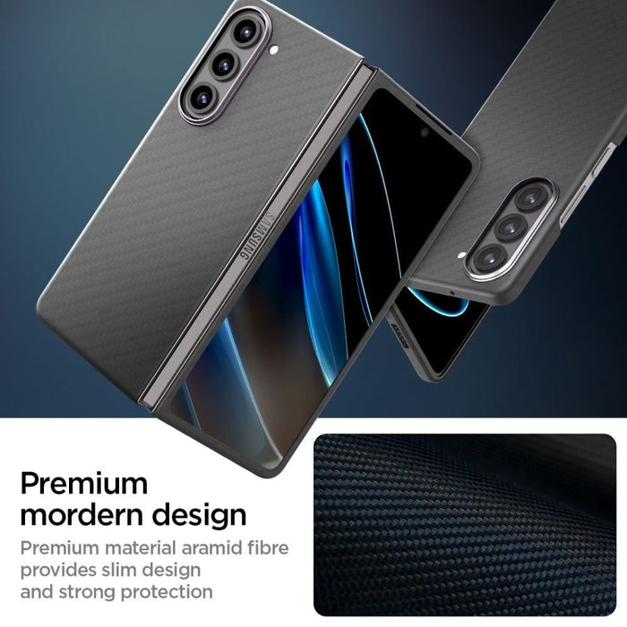 Кейс Spigen AirSkin Pro за Samsung Galaxy Z Fold5 черен