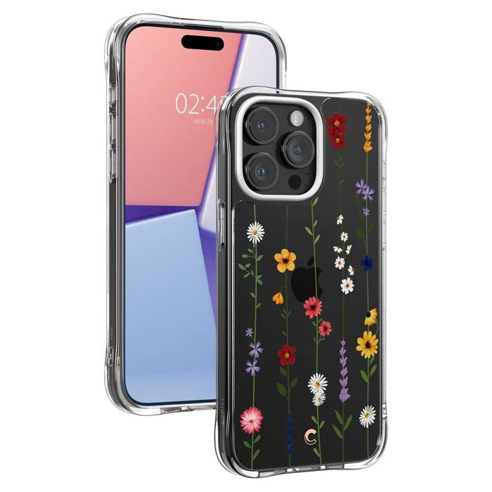 Кейс Spigen Cyrill Cecile за iPhone 15 Pro flower garden