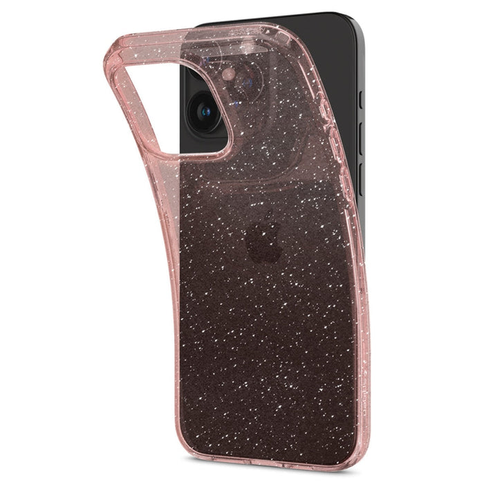 Кейс Spigen Liquid Crystal Glitter за iPhone 15 Pro rose